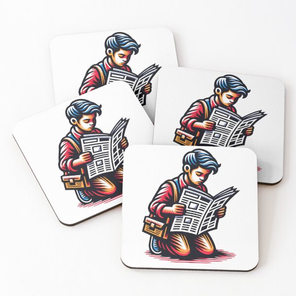 Item preview, Paperboy Newspaper Reading designed and sold by Travelcases.
