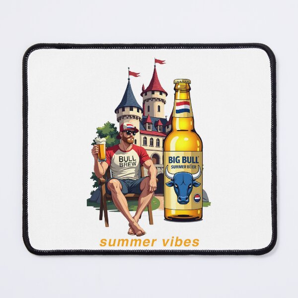Item preview, Summer Vibes Big Bull - Luxemburg Summer Beer designed and sold by Museum Of Non-Existing Art.