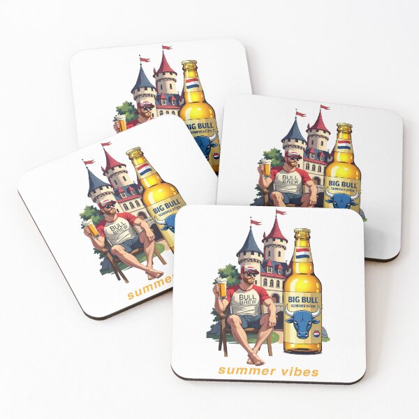 Item preview, Summer Vibes Big Bull - Luxemburg Summer Beer designed and sold by Museum Of Non-Existing Art.