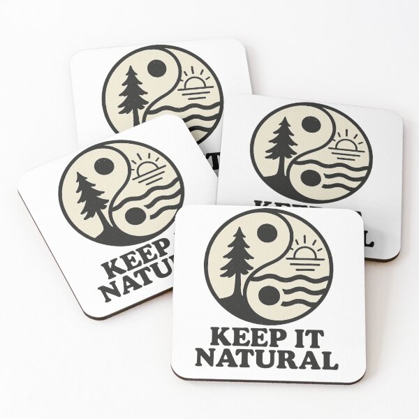 Item preview, Keep It Natural – Yin Yang Nature Symbol Design designed and sold by NAVOZKA.