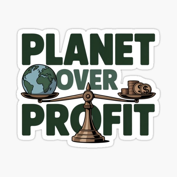 Item preview, Planet over profit designed and sold by Mateusz Majcherek.
