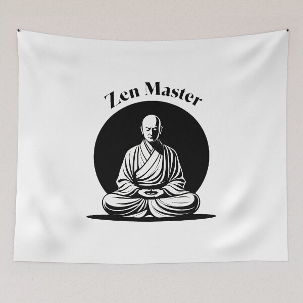 Item preview, Zen Master Meditation designed and sold by artlife709.
