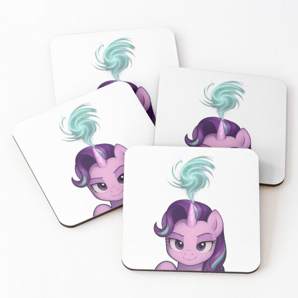 Item preview, Starlight Glimmer Peeker – Magical Unicorn MLP Sticker in Action designed and sold by Rushurban.