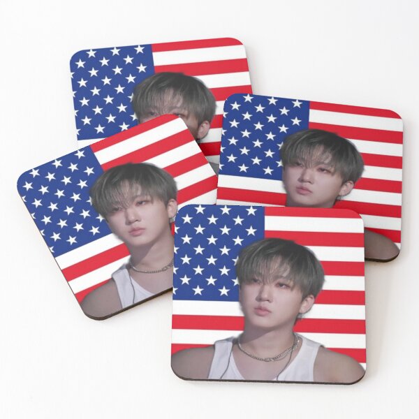 Item preview, Seo Changbin- American Flag designed and sold by Culture Creations.