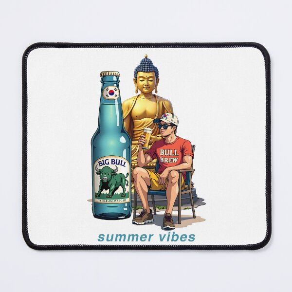 Item preview, Summer Vibes Big Bull - South Korea Summer Beer designed and sold by Museum Of Non-Existing Art.