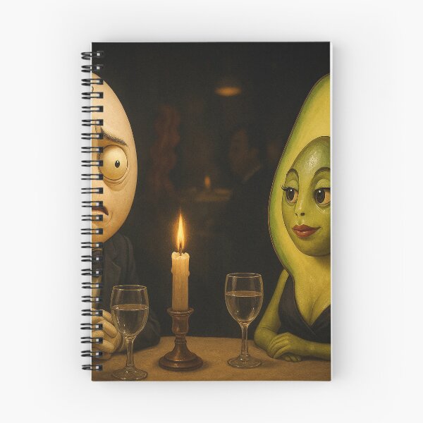 Item preview, Awkward Egg and Avocado Date Night designed and sold by soulofalion.