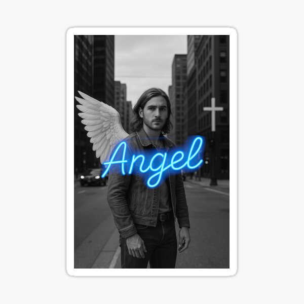 Item preview, Angel (Black & White Edition) designed and sold by Youistic.