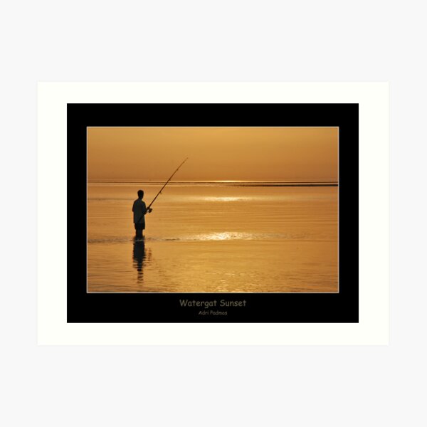 Watergat Sunset Art Print