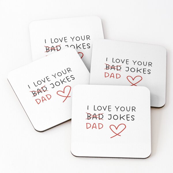 Item preview, i love your bad dad jokes father’s day designed and sold by KingaDesigns.