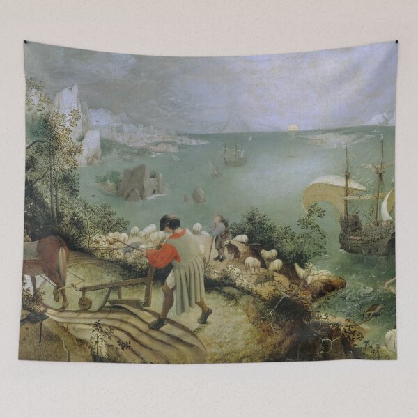 Item preview, Landscape with the Fall of Icarus - Pieter Bruegel the Elder designed and sold by themasters.