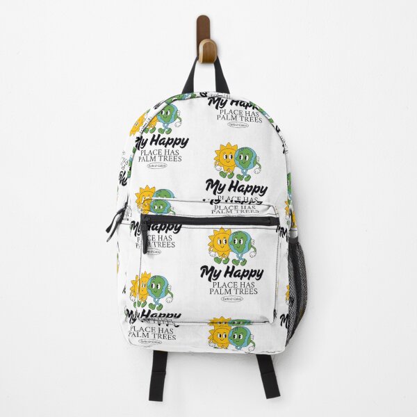 Item preview, My happy place has palm trees designed and sold by Peerless-Prime.