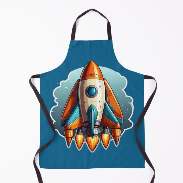 Item preview, Rocketship Launching Into Space designed and sold by BeachBreezyVA.