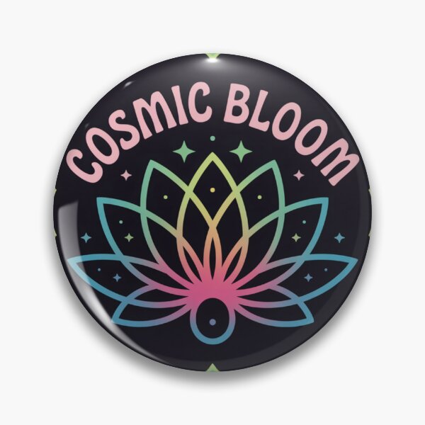 Item preview, Cosmic Bloom | T-Shirt, Sticker designed and sold by NicolasGlowArt.