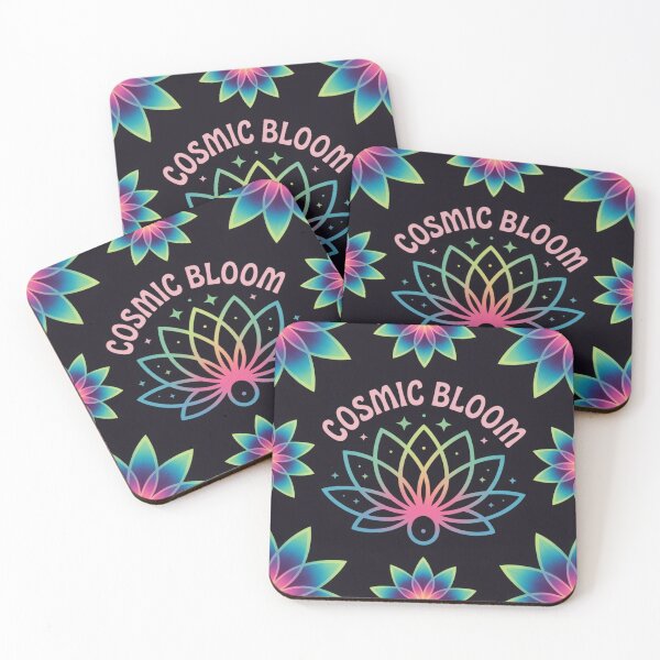 Item preview, Cosmic Bloom | T-Shirt, Sticker designed and sold by NicolasGlowArt.