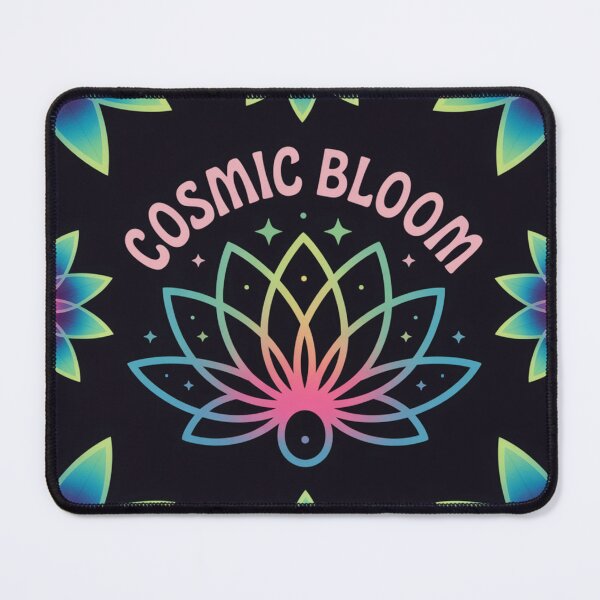 Item preview, Cosmic Bloom | T-Shirt, Sticker designed and sold by NicolasGlowArt.