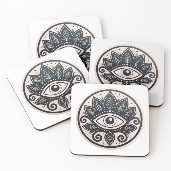 Item preview, Evil eye black absorbing and repelling negative energy with its inherent strength and power. designed and sold by Lucky 777.