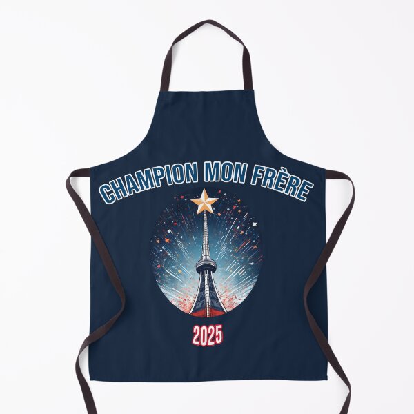 Aperçu de l'œuvre Paris Étoile Champion 2025 Fête Victoire France créée et vendue par JOUNO.