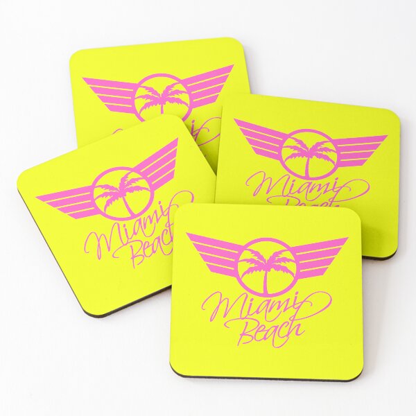 Item preview, Miami Usa Palm Trees Beach Sun America Florida Fun designed and sold by shirt-o-mat.