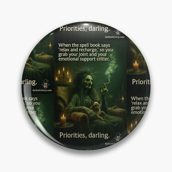 Item preview, Witch’s Guide to Relaxation - Gerty’s Joint and Emotional Support Critter designed and sold by Dark Witchery.