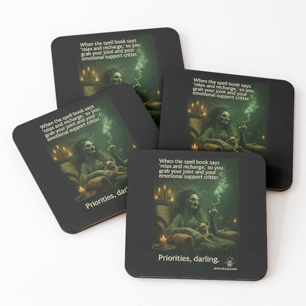 Item preview, Witch’s Guide to Relaxation - Gerty’s Joint and Emotional Support Critter designed and sold by Dark Witchery.