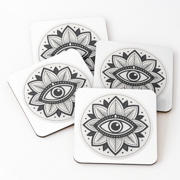 Item preview, Evil eye black absorbing and repelling negative energy with its inherent strength and power. designed and sold by Lucky 777.