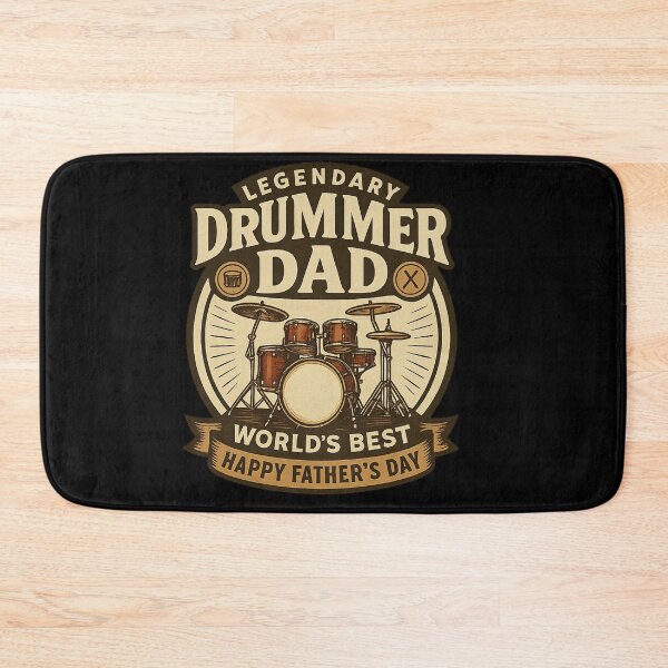 Item preview, Legendary Drummer Dad – Master of Rhythm Father's Day Gift designed and sold by JenniferCreaArte .