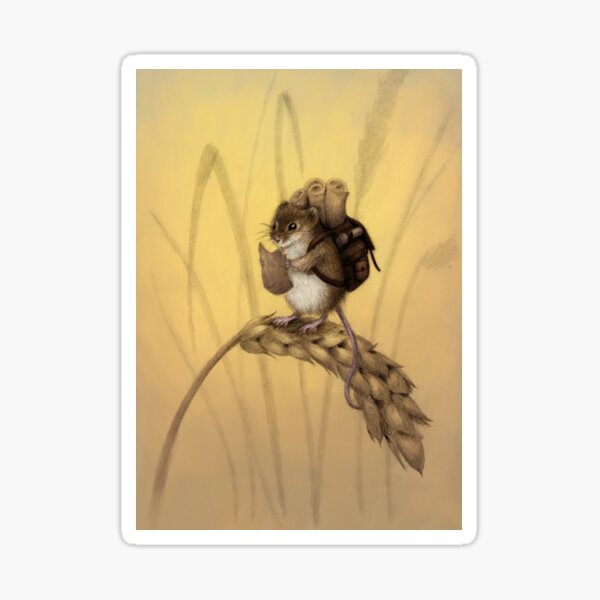 Item preview, Postie Mouse - Coloured designed and sold by Samantha Jayne Art.