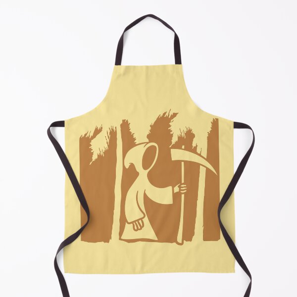 Item preview, Reaper Scythe Death Frock Cartoon Funny Evil Comic designed and sold by shirt-o-mat.