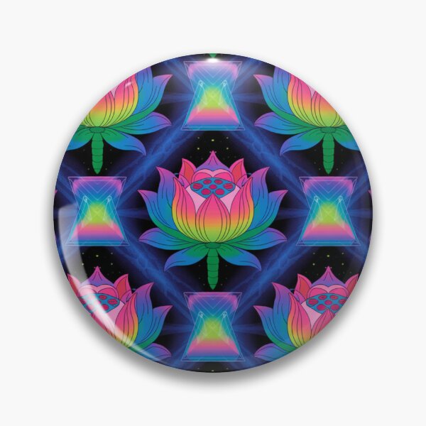Item preview, Psychedelic Flowers Design | T-Shirt designed and sold by NicolasGlowArt.