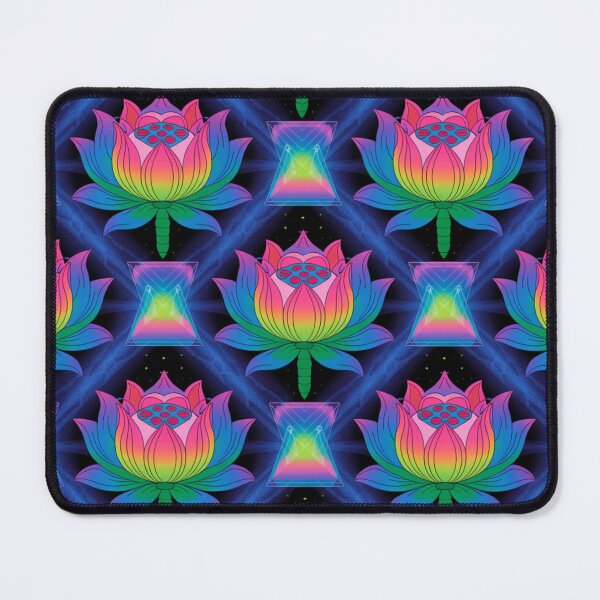 Item preview, Psychedelic Flowers Design | T-Shirt designed and sold by NicolasGlowArt.