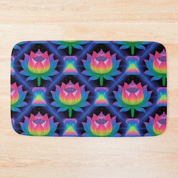 Item preview, Psychedelic Flowers Design | T-Shirt designed and sold by NicolasGlowArt.