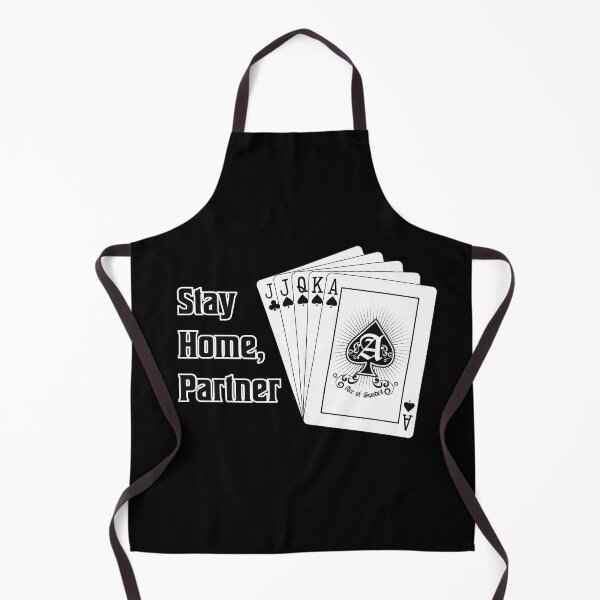 Item preview, "Stay Home Partner," Euchre Loner Hand designed and sold by LibStix.
