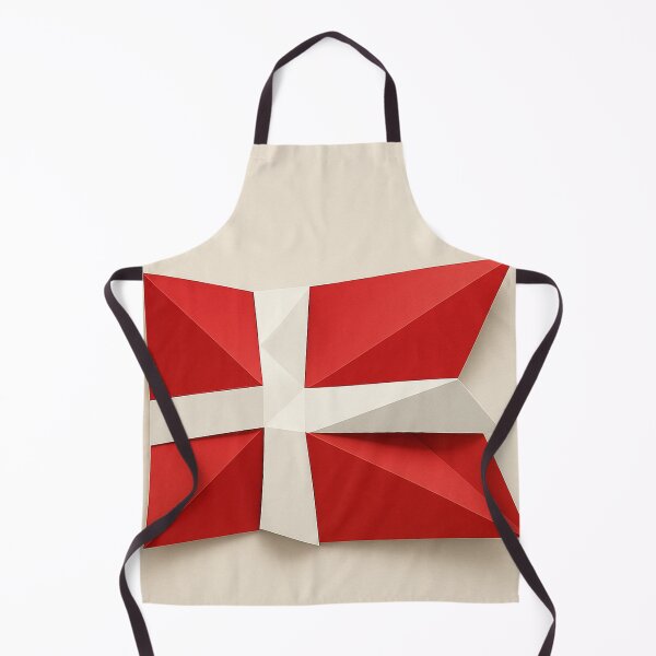 Item preview, Denmark Flag – Origami Paperfold Design designed and sold by PrometheusStyle.