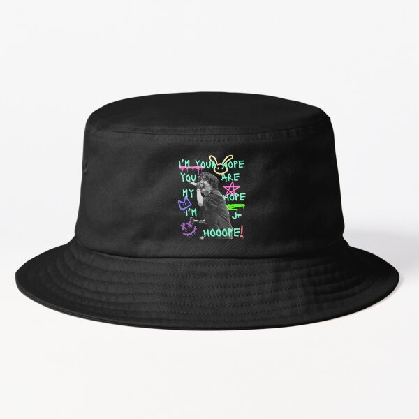 BTS J-HOPE展示会 バケットハット Bucket Hat J-hope huehope世界アルバムアートバケットハットサンキャップj
