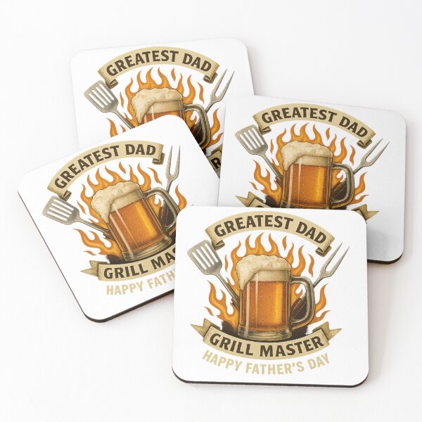 Item preview, Grill Master Dad – Vintage Beer & BBQ Father’s Day Gift designed and sold by JenniferCreaArte .