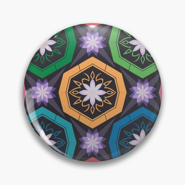 Item preview, Geometric Psychodelic Pattern designed and sold by NicolasGlowArt.