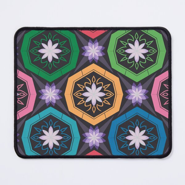 Item preview, Geometric Psychodelic Pattern designed and sold by NicolasGlowArt.