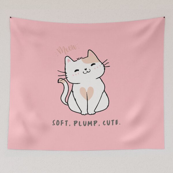 Item preview, Soft, Plump and Cute Meow designed and sold by deni7033.