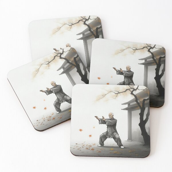 Item preview, Flow of Time – Elder Tai Chi in Autumn Silence designed and sold by GCBTienda.