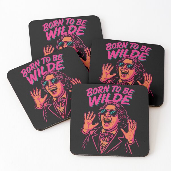 Item preview, Born to Be Wilde Neon Oscar Wilde Pop Art Design	 designed and sold by Victor Shadehorn.