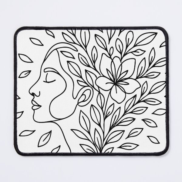 Item preview, Nature's Embrace: The Blooming Silhouette designed and sold by chintee.