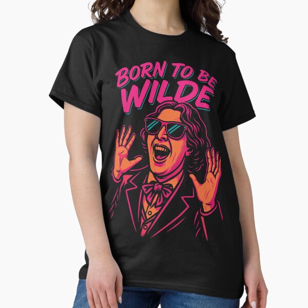 Item preview, Born to Be Wilde Neon Oscar Wilde Pop Art Design	 designed and sold by Victor Shadehorn.