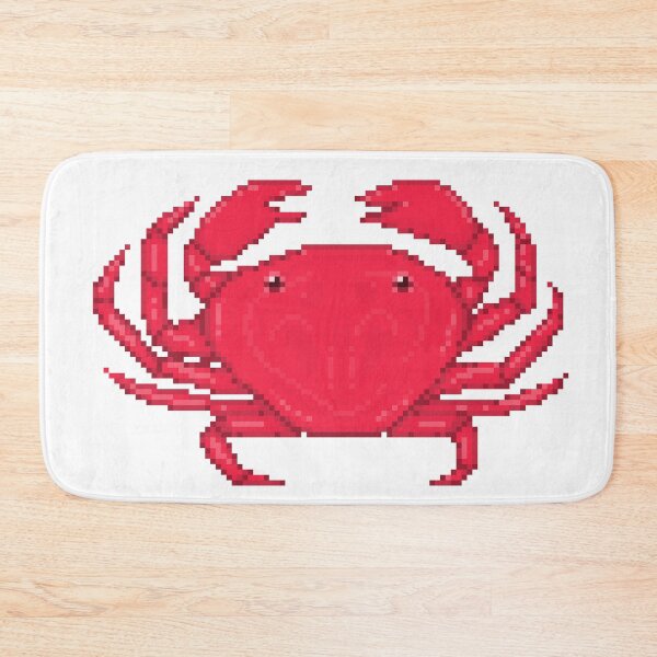 Item preview, Crab - Pixel Art designed and sold by burgl4rcat.