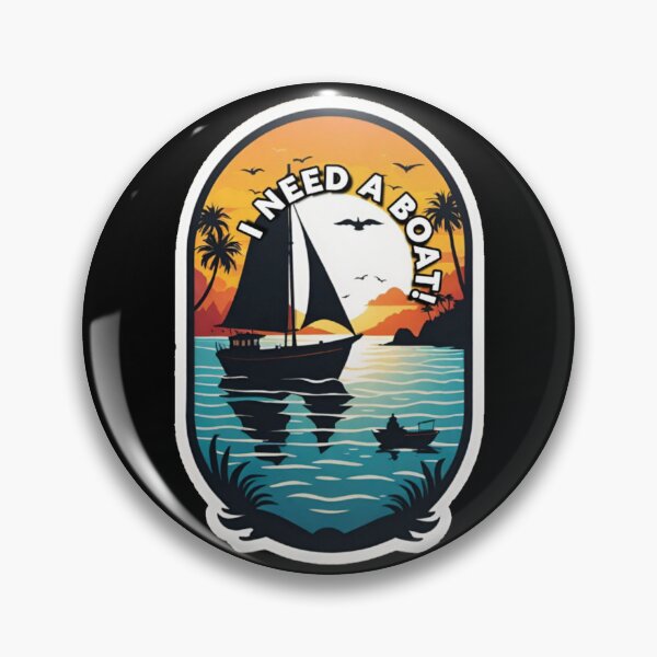 Item preview, Holiday Motivational I NEED A BOAT! designed and sold by Giulivo Store Graphic.