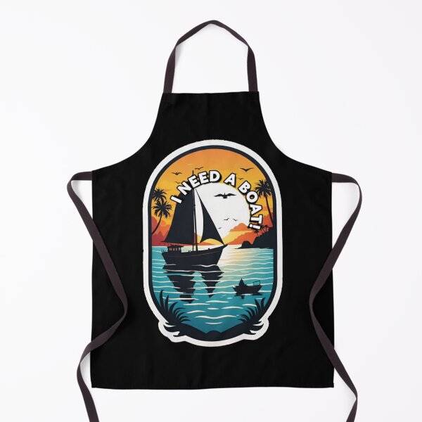 Item preview, Holiday Motivational I NEED A BOAT! designed and sold by Giulivo Store Graphic.