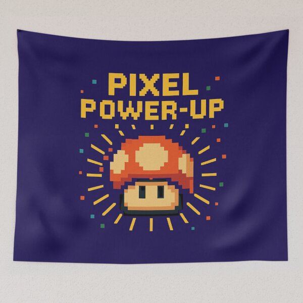 Item preview, Pixel Power-Up: Retro Gaming Vibes designed and sold by Design_Your_Day.