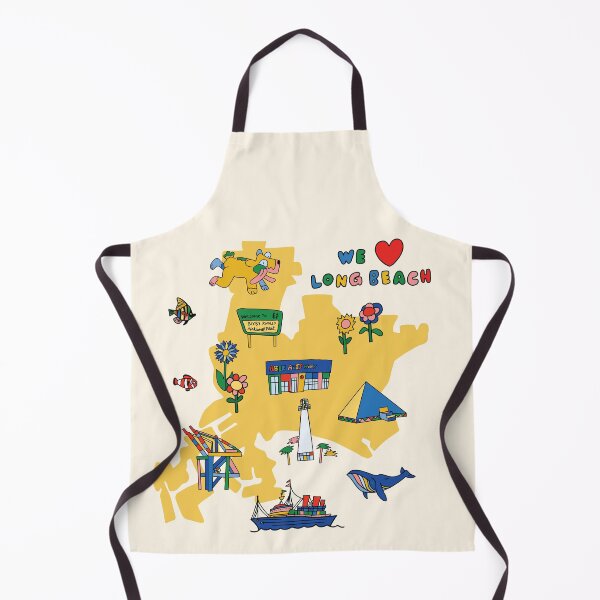 Item preview, We Love Long Beach Cream designed and sold by ableartswork.