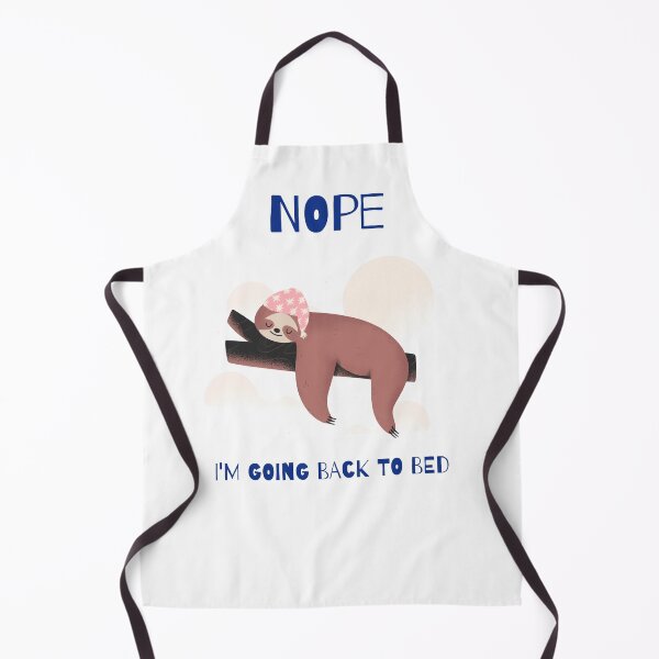 Item preview, Nope I'm going back to bed sleepy sloth designed and sold by KrilexTEES.