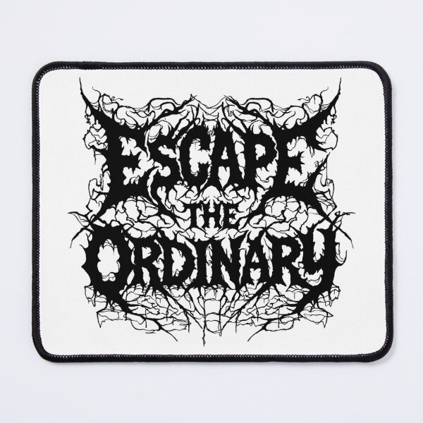 Item preview, Escape the Ordinary - Dark Metal Aesthetic Typography designed and sold by sXe-art.