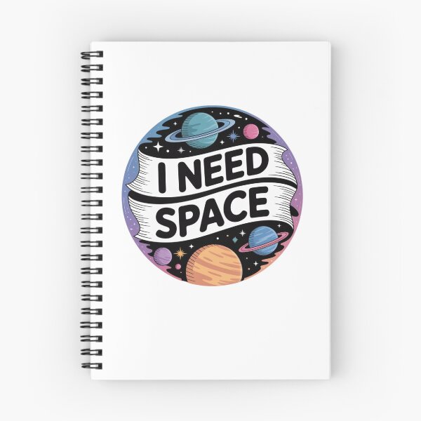 Item preview, I Need Space designed and sold by Mateusz Majcherek.